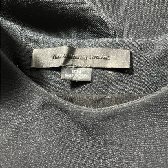 Alexander Wang little black dress women’s size 6 - Picture 7 of 9